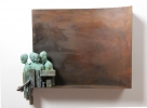 Bronce and steel<br>Measures: 72x63x12 cm<br>Series: 10 units.